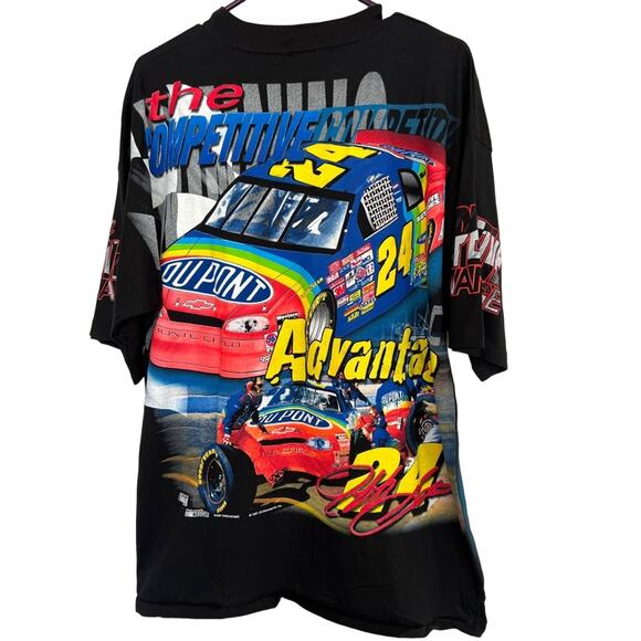 DEADSTOCK Vintage Chase 1997 Jeff Gordon Winston Cup ALL OVER PRINT AOP Size XL - Picture 2 of 11